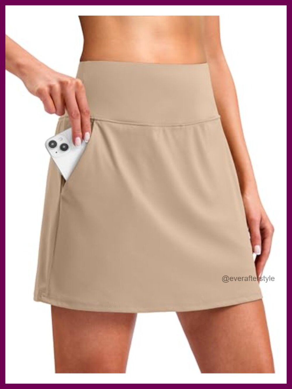 G Gradual Women's Golf Skort High Waist 3 Pockets 16" 18" Athletic Tennis